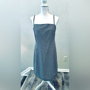 The Limited Gingham mini Dress, square neck, adjustable straps, size 12 Women’s